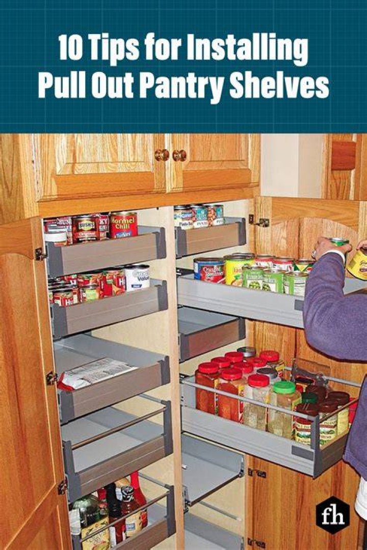 10 Tips For Installing Pull Out Pantry Shelves Fh10jun 509 00 020 Ksedit