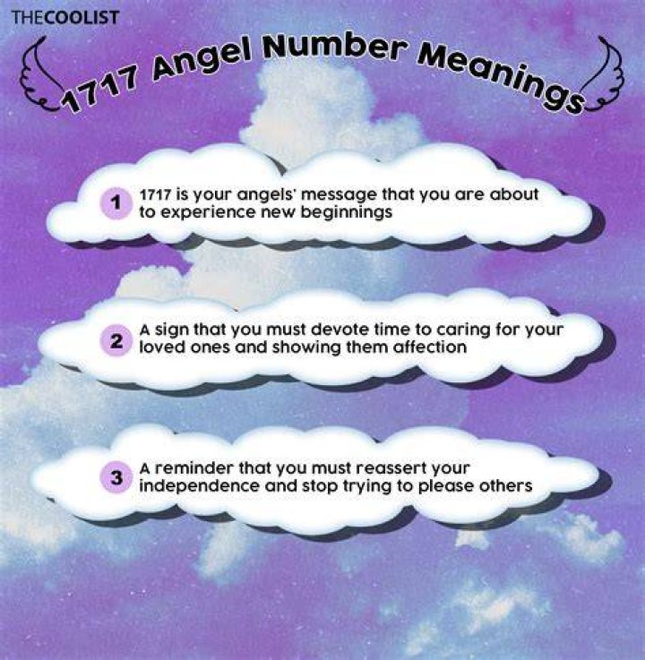 1717 angel number represents new beginnings