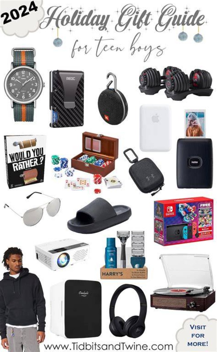 50+ Gifts for Teen Boys That'll Actually Impress Them