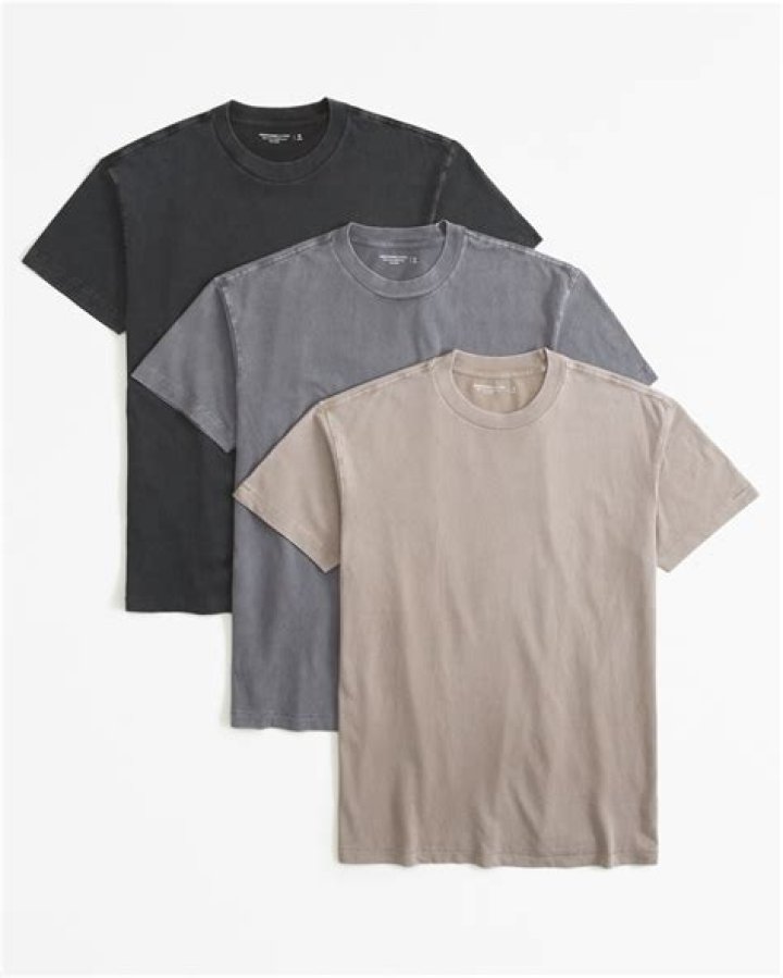 abercrombie essential tees 5-pack, one of the best gifts for teen boys