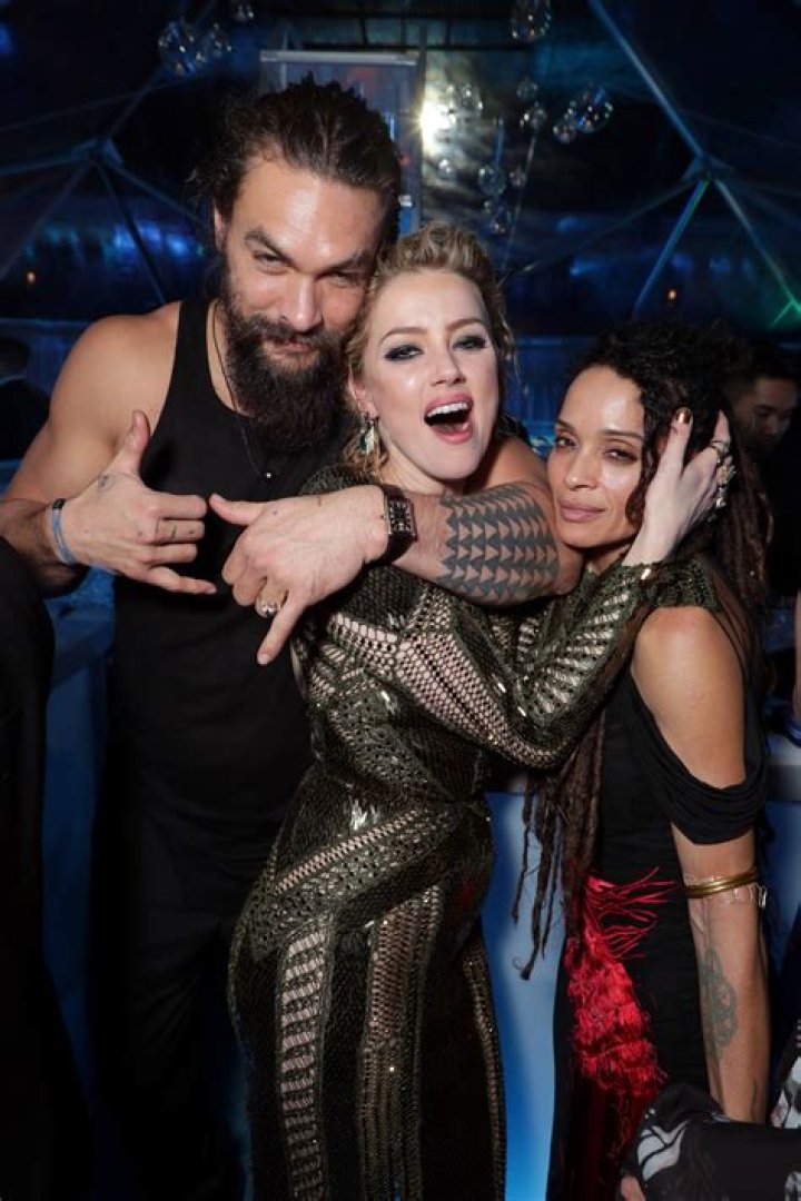 Amber Heard and Jason Momoa Outside the BUILD Series Studio in New