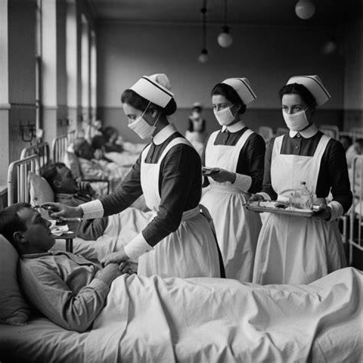 American Nurses Cared for Sick Soldiers