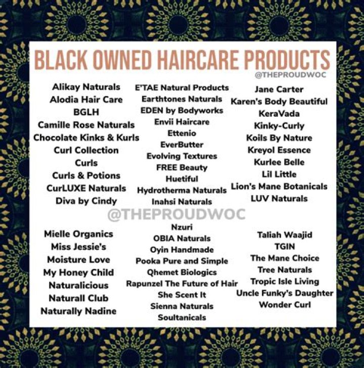 best black owned hair brands 2023