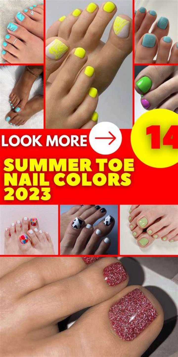 best pedicure colors 2023