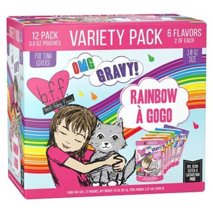 BFF Rainbow A Gogo Variety Pack Wet Cat Food