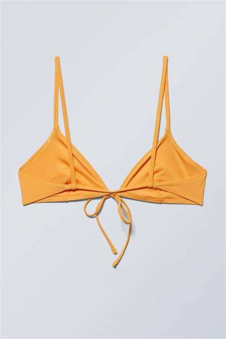 birdsong Tie Front Bikini Top, swimsuits for large busts
