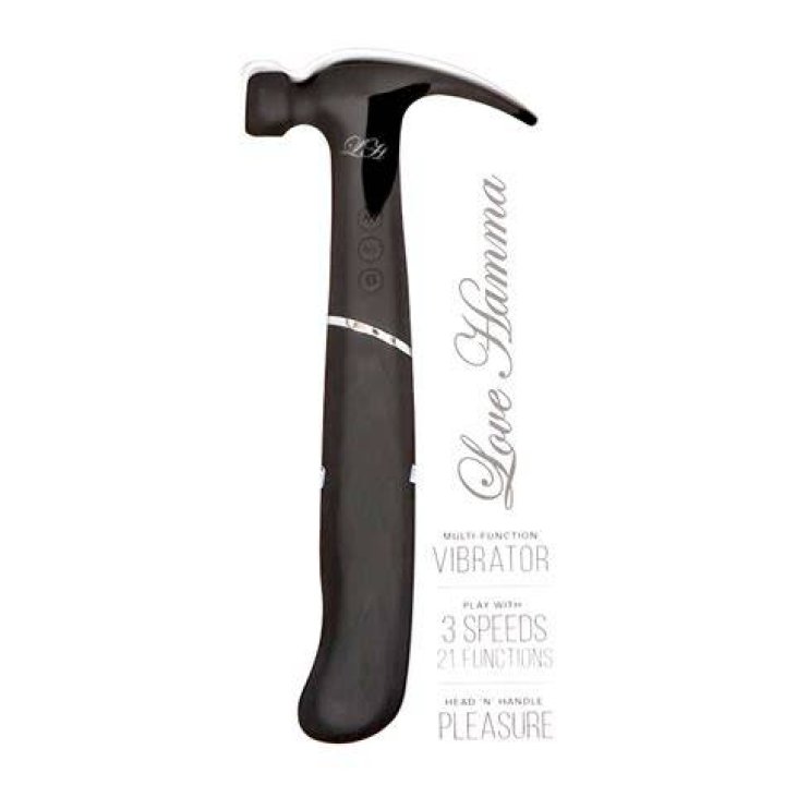 Black Curved Hamma Vibrator