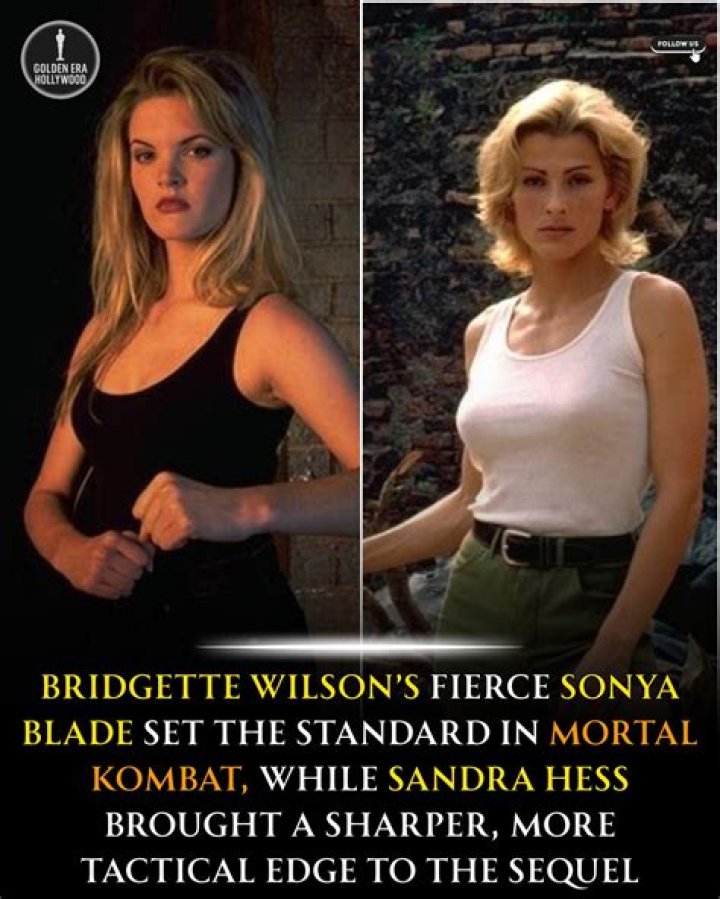 Bridgette Wilson-Sampras as Sonya Blade in Mortal Kombat