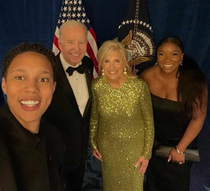 Brittney Griner Meets Joe Biden for the First Time After Prisoner Swap