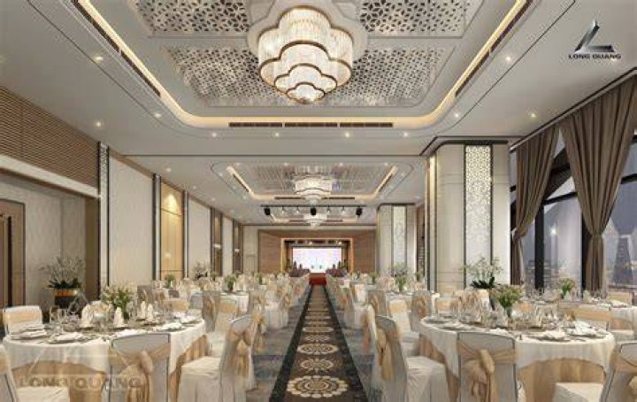 Building, Function hall, Ballroom, Architecture, Ceiling, Interior design, Auditorium, Event, Theatre, Opera house, 