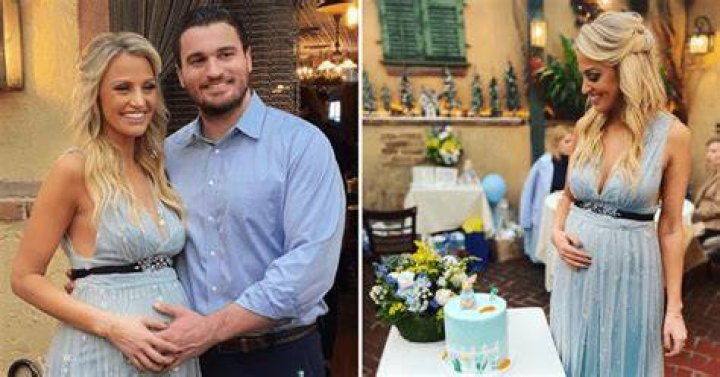 Carley Shimkus BEAMS in dreamy baby shower pics as Fox star celebrates