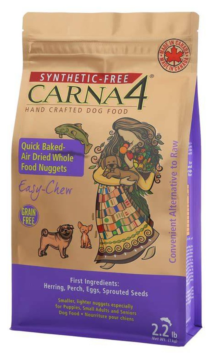 CARNA4 Easy-chew Fish Formula Sprouted Seeds Dog Food