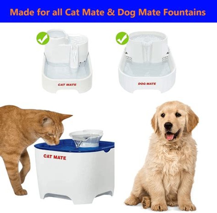 Cat Mate Plastic Dog & Cat Fountain