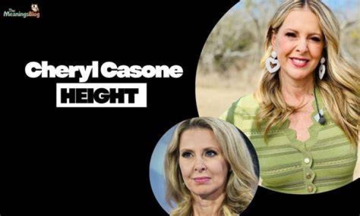 Cheryl Cecile Casone height