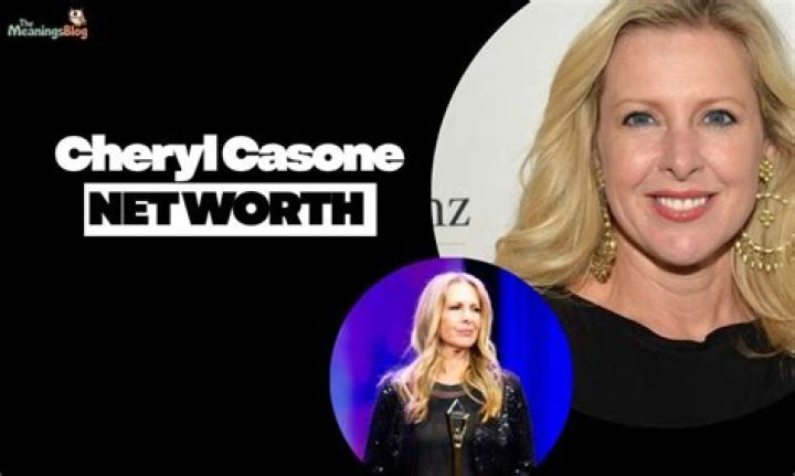 Cheryl Cecile Casone net worth