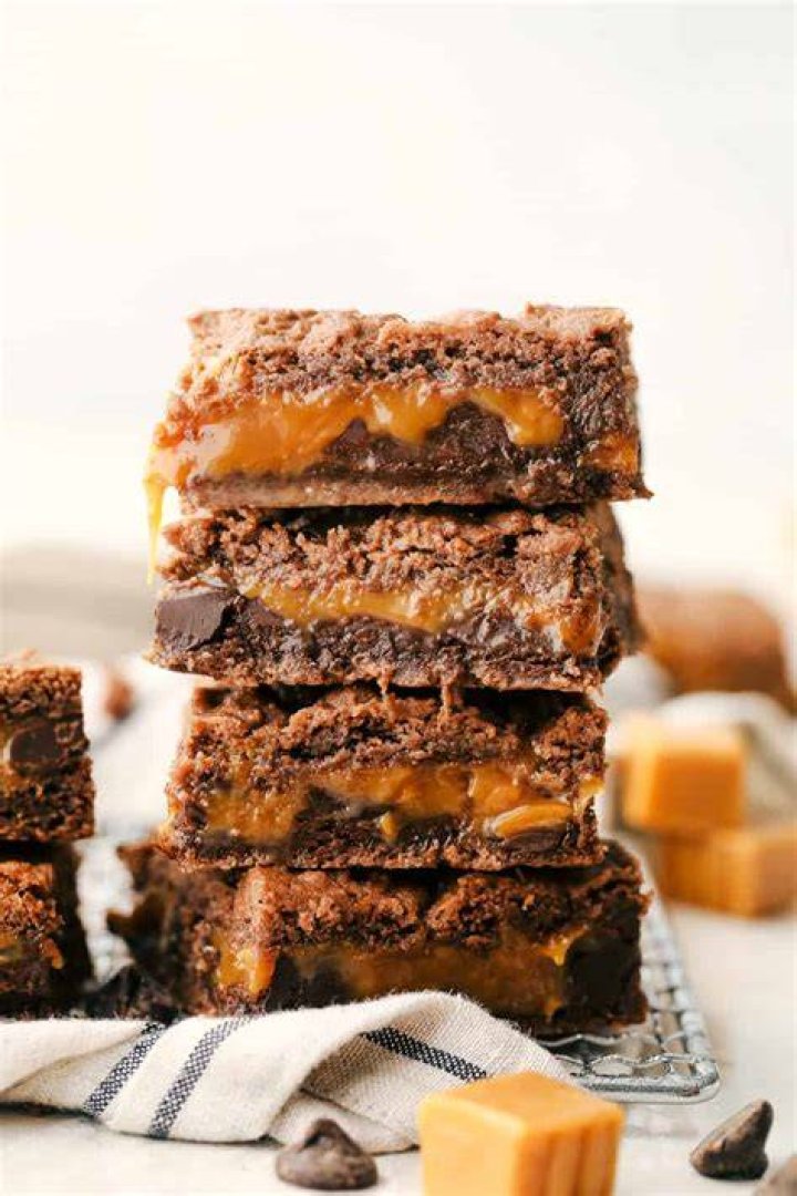 Chocolate Caramel Brownie