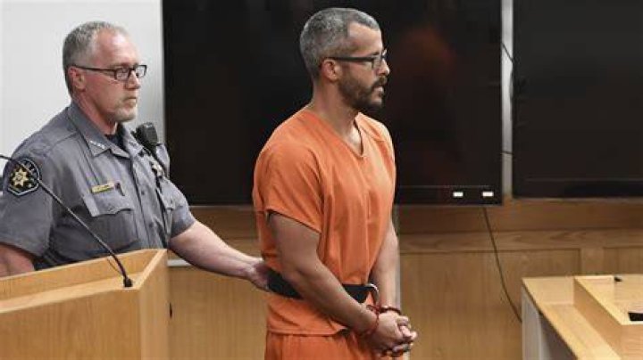 Chris Watts in court for his sentencing hearing at the Weld County Courthouse last month. Photo / AP