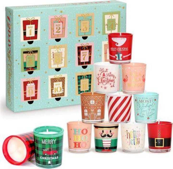 Christmas Candle Advent Calendar