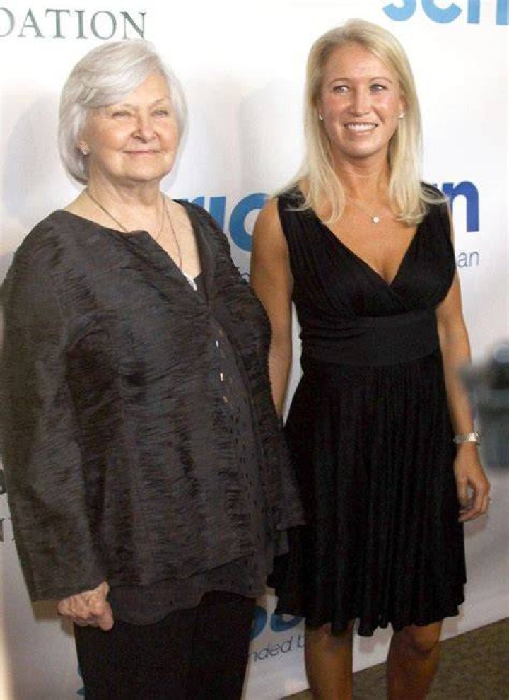 Claire Newman and her mum