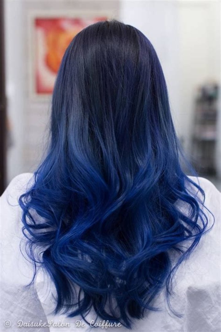 Clothing, Lip, Blue, Hairstyle, Electric blue, Fashion accessory, Hat, Headgear, Dress, Costume accessory, 