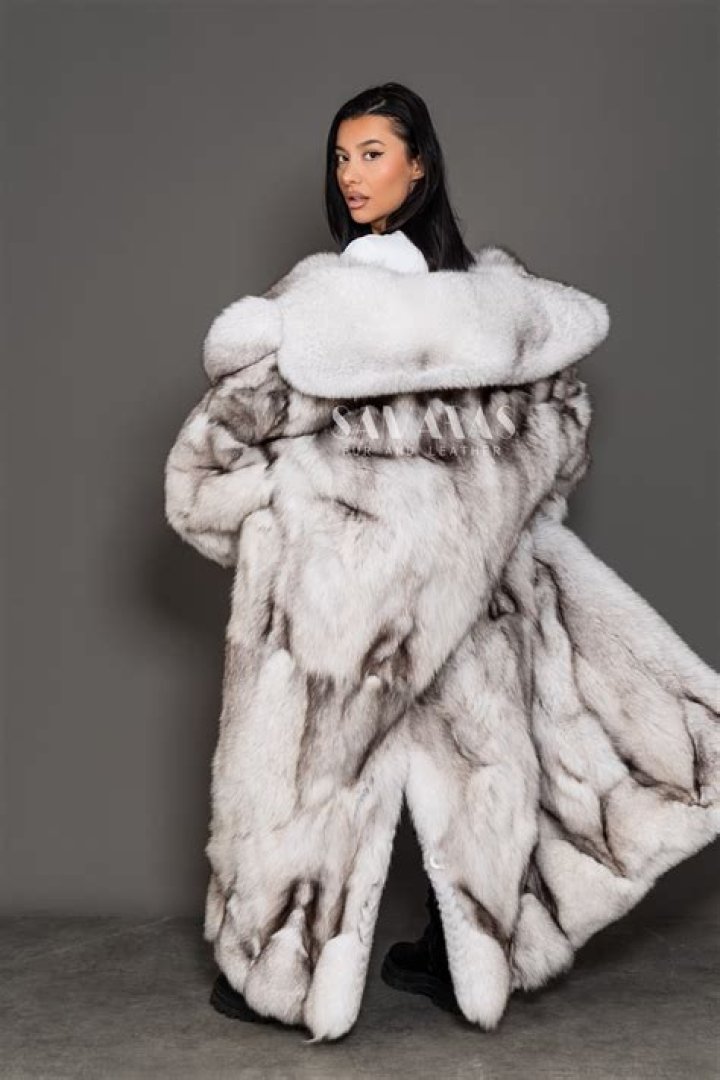 Coat in Animal-Free Fur