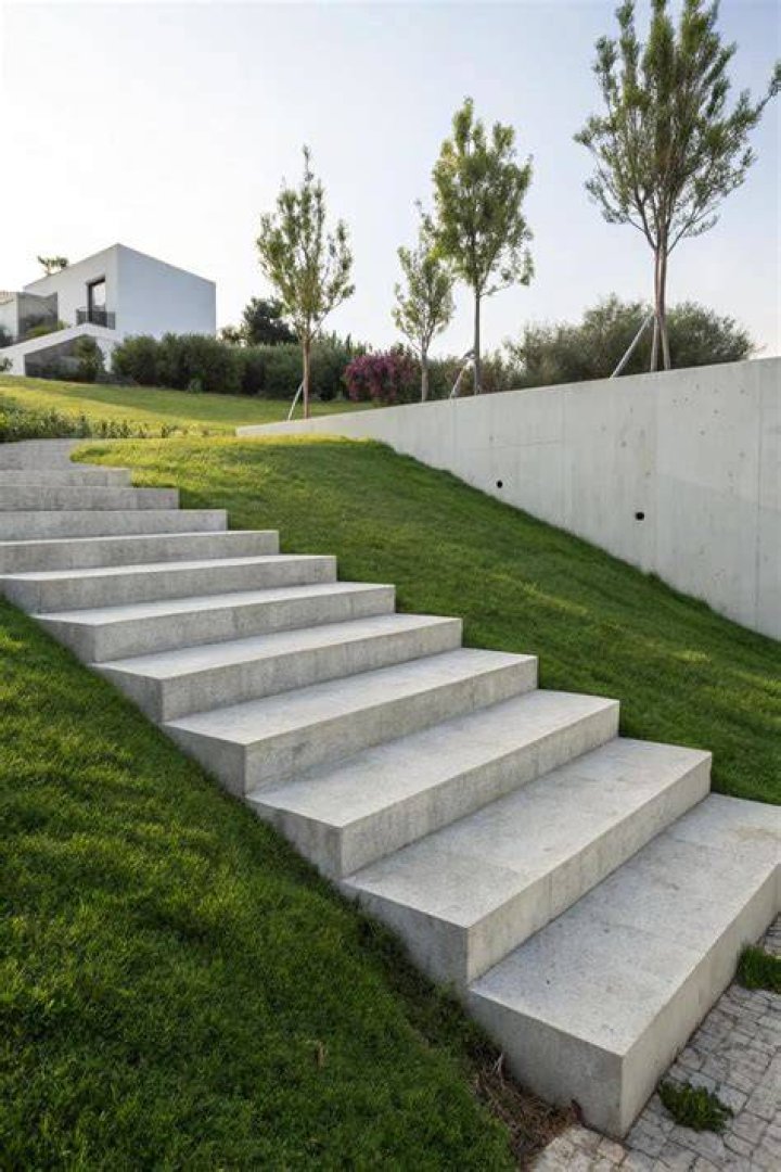 concrete stairs