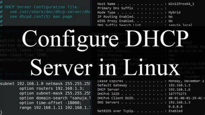 Configuring a DHCP server on Linux - Documentation for TrueSight Server Automation 21.3