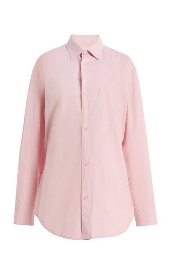 Cotton-Poplin and Piqu&eacute; Shirt