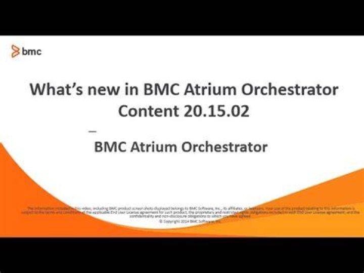 Create SC - Documentation for BMC Atrium Orchestrator Content 20.15.02
