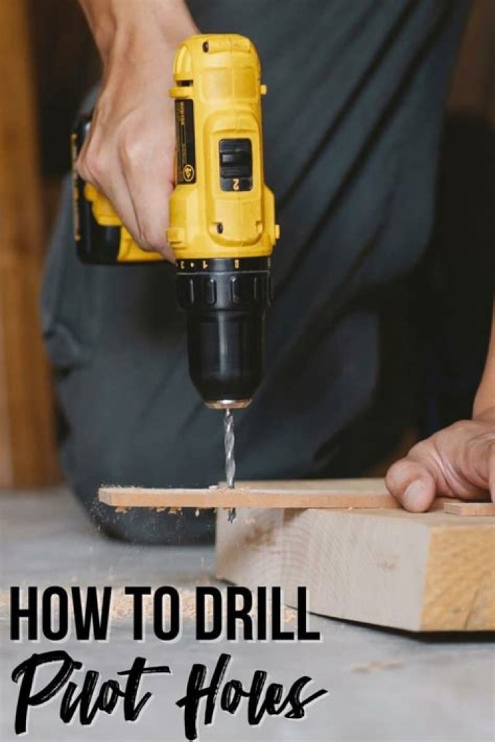 drill the holes