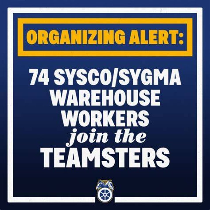 Drivers At Sysco Sygma In Detroit Area Vote To Join Teamsters Local 337