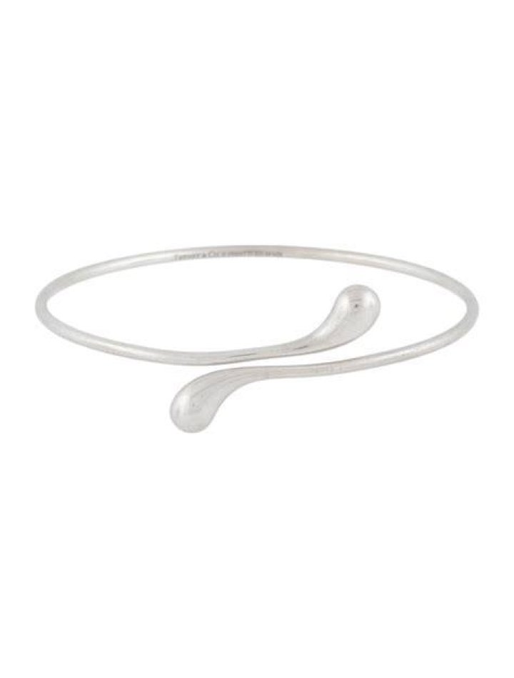 Elongated Teardrop Bangle