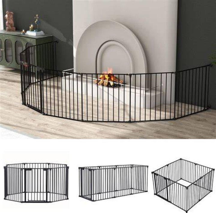 Epikoib Fireplace Fence