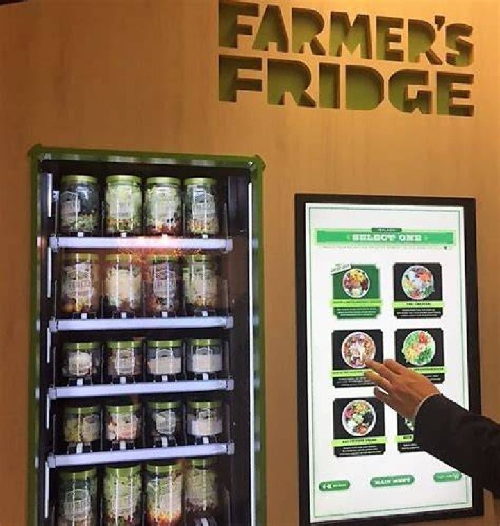 Farmer's Fridge salad vending machines to expand