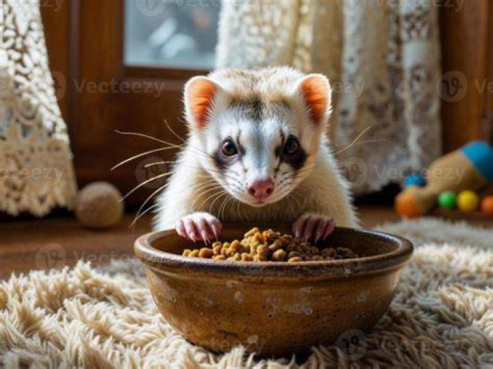 Ferret eating a treat_lili exe_shutterstock