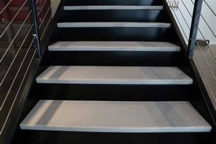 finished concrete stair restore