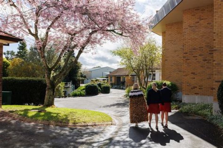Former Waikato Diocesan School for Girls commercial manager Tessa Fiona Grant leaves the Hamilton District Court with her lawyer Guyon Foley after admitting fraud charges in 2015. Photo / Belinda Feek
