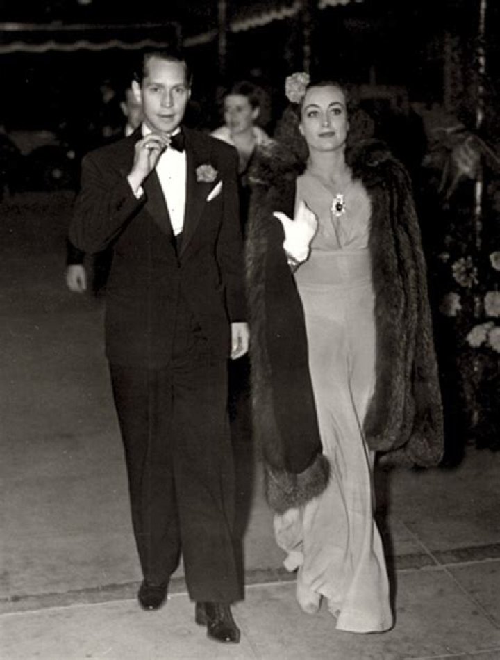 Franchot Tone and Joan Crawford pictured at a party in Hollywood, May 26th 1936