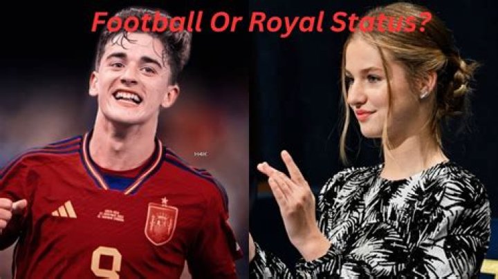 Gavi Rejects The Princess Of Spain Leonor To Keep Playing Football