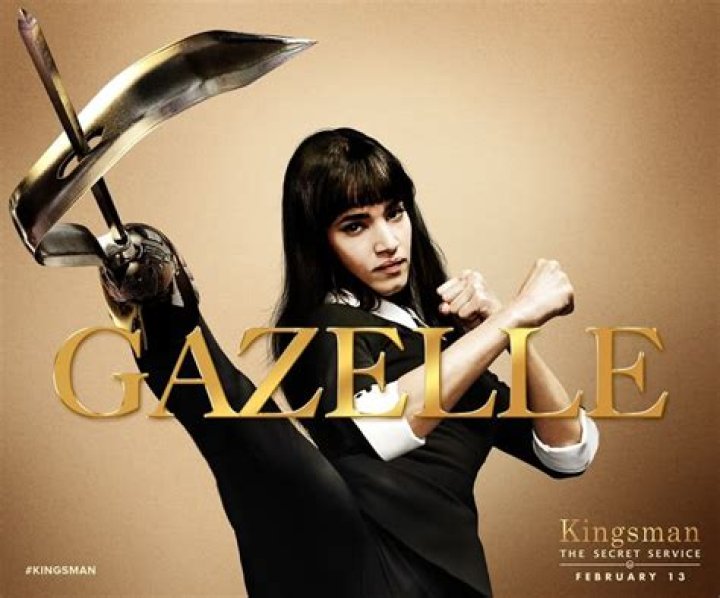 Gazelle Kingsman, Sofia boutella, Kingsman the secret service