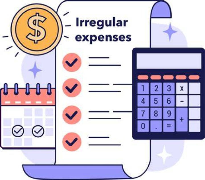 GIF of expenses list