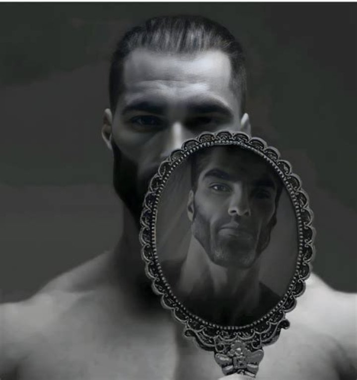 Gigachad Mirror Blank Template Imgflip