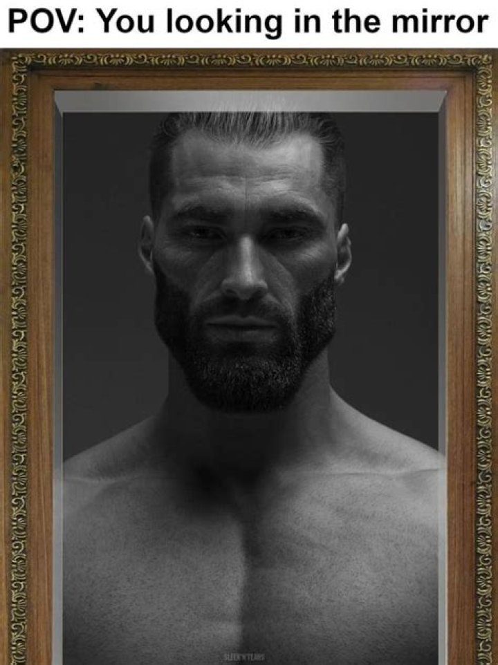 Gigachad mirror GigaChad Know Your Meme