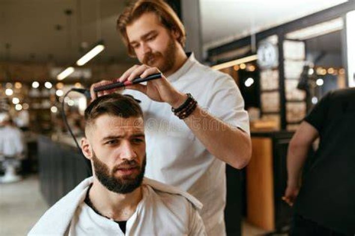 Hair, Barber, Hairstyle, Hairdresser, Hair coloring, Black hair, Eyelash, 