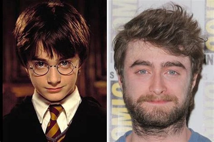 Harry Potter Then And Now