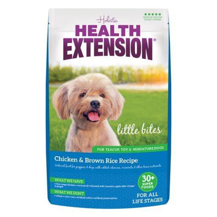 Health Extension Little Bites Chicken & Brown Rice Recipe Dry Dog Food