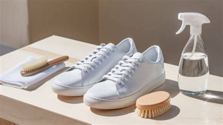 HH clean sneakers with a toothbrush and toothpaste white how to clean sneakers
