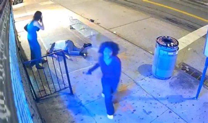 Horrific moment activist brutally stabbed to death in front of
