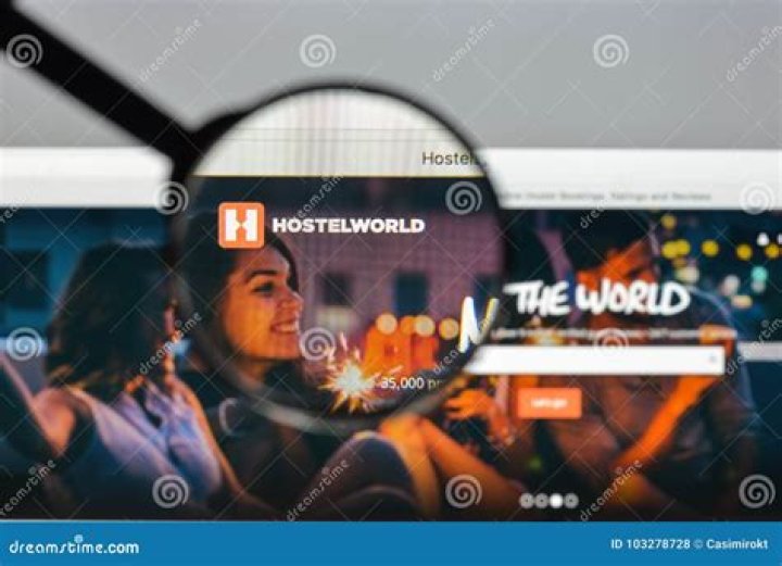 hostelworld homepage
