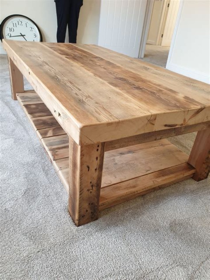 How To Build a Reclaimed Wood Coffee Table